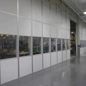 Противопожарная перегородка для производственных помещений / серия FRM5500